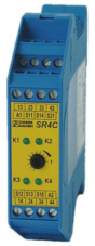 Time-delayed Safety Emergency Stop Relay SR4C