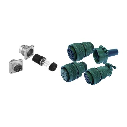 Industrial Circular Metal Connectors MIL Style
