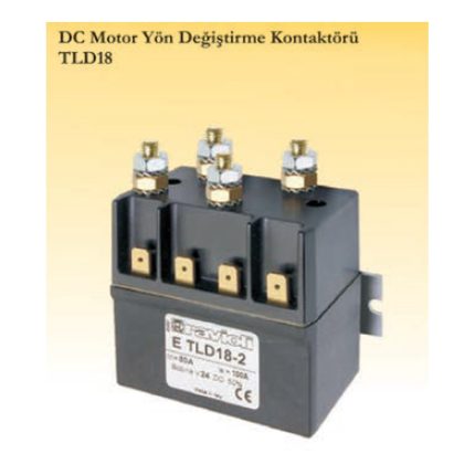 TLD 18 Tip DC Kontaktör